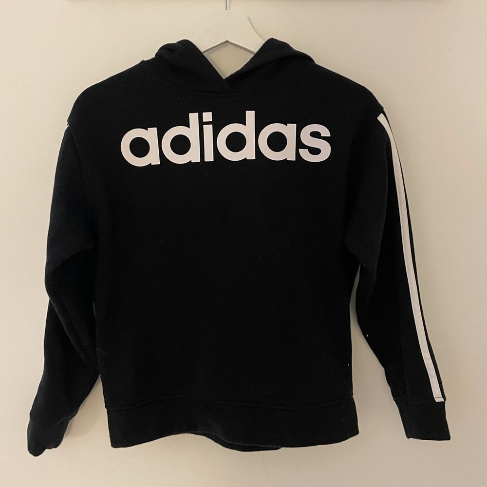 adidas black hoodie (brand new, not worn)